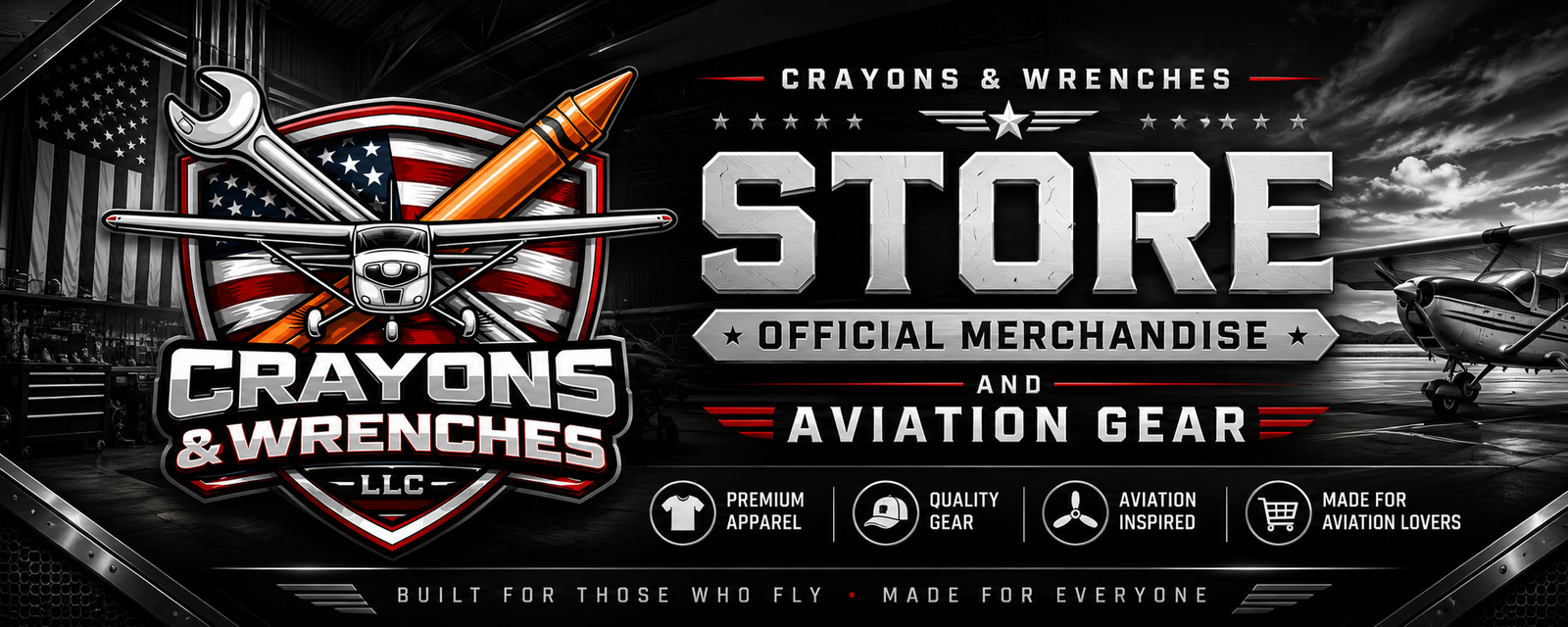 Crayons & Wrenches Store Banner